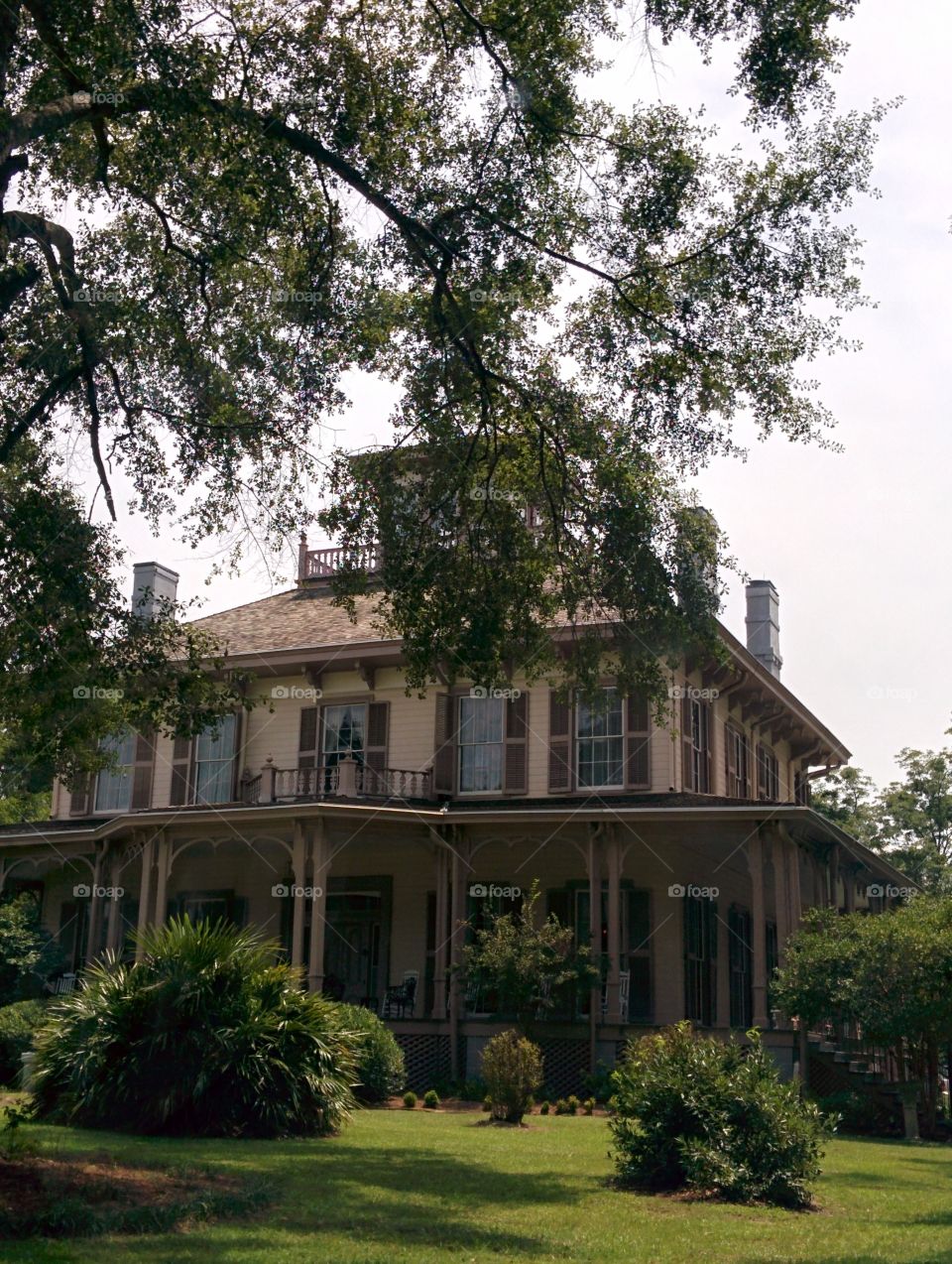 Fendall Hall. an antebellum home in South Alabama