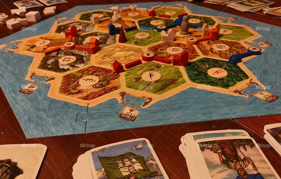 Settlers of Catan.