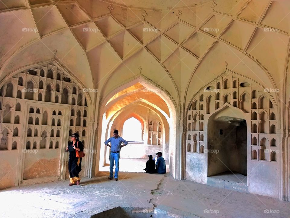 Golkonda fort , Hyderabad
