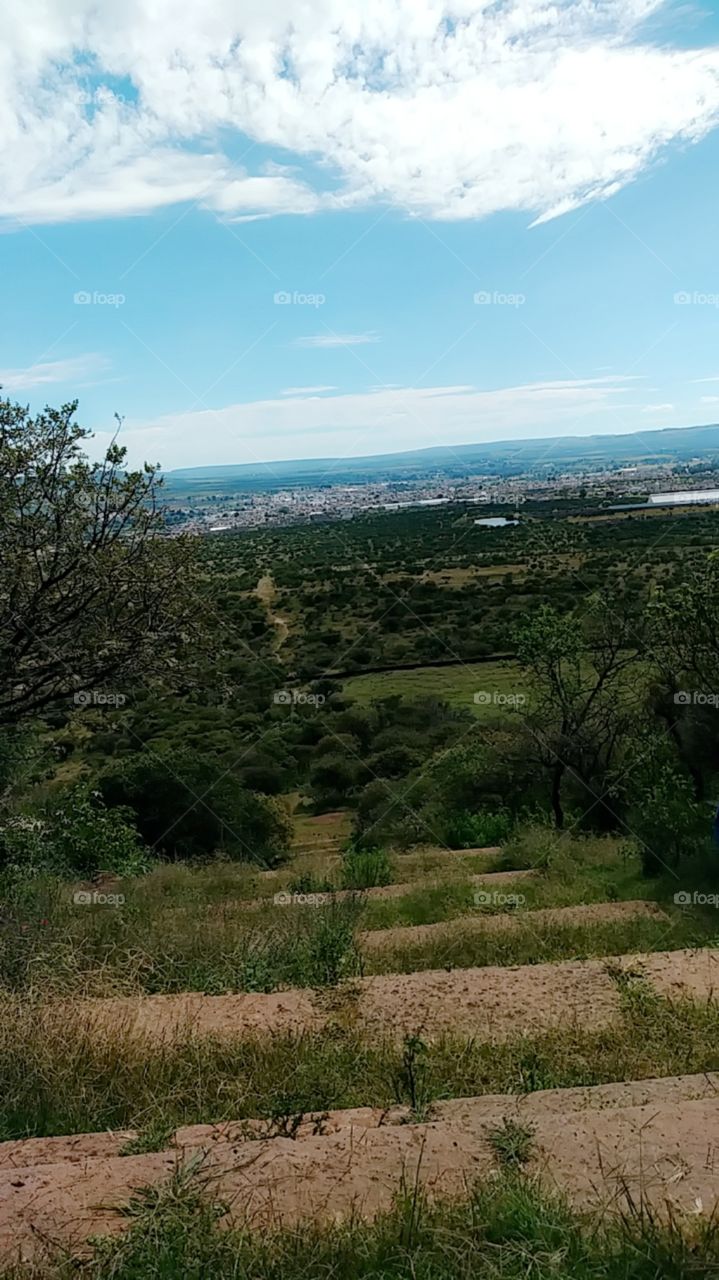 Perfect place to exercise and work up a sweat while enjoying a gorgeous view in México.