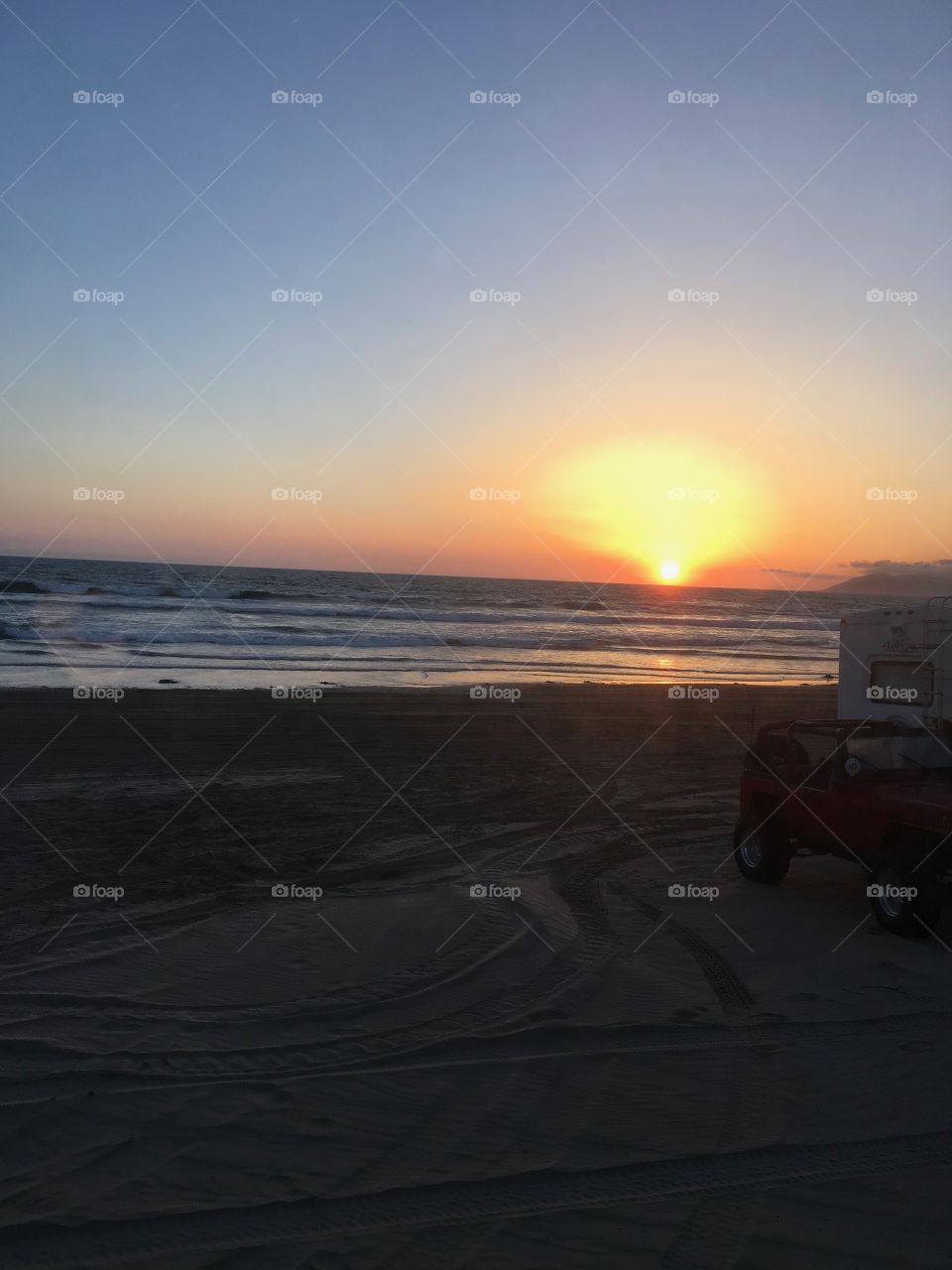 Sunset at Pismo 