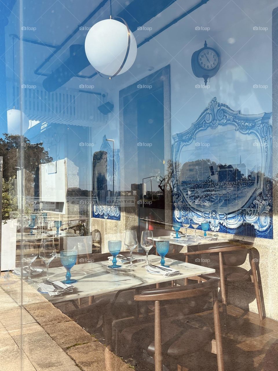 Train station now restaurant 