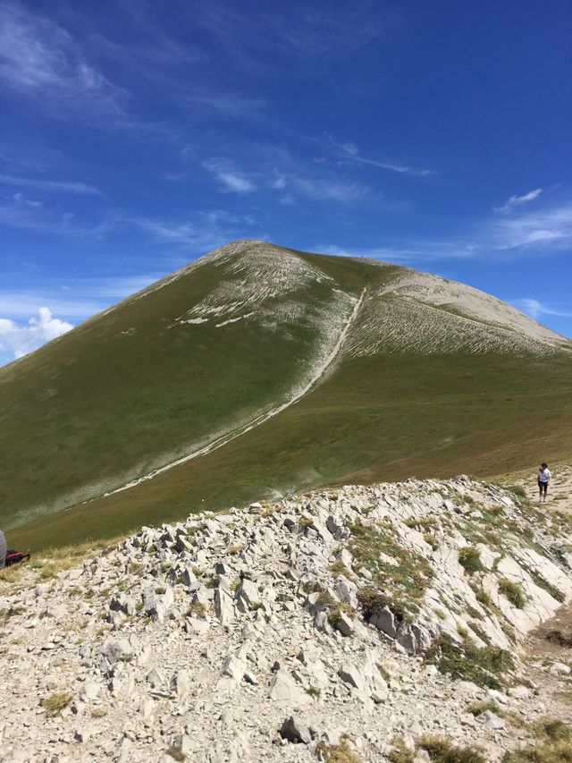 path on the hill