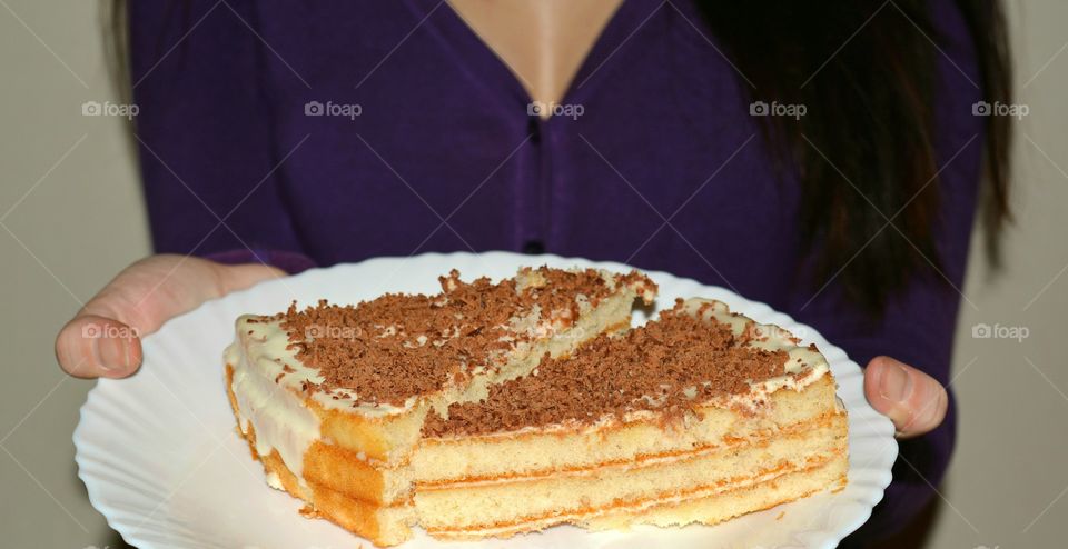 Cake, Food, Sweet, No Person, Pastry