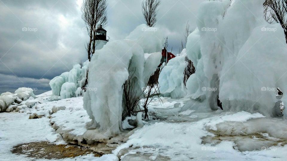 Mother Nature's Ice Sculptures