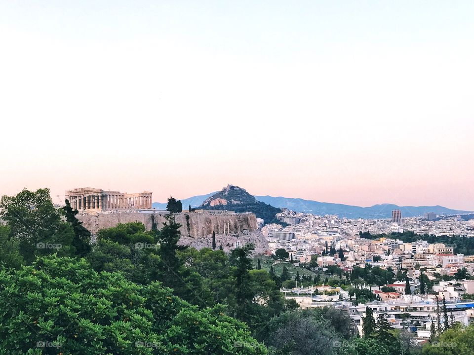 Athens above 