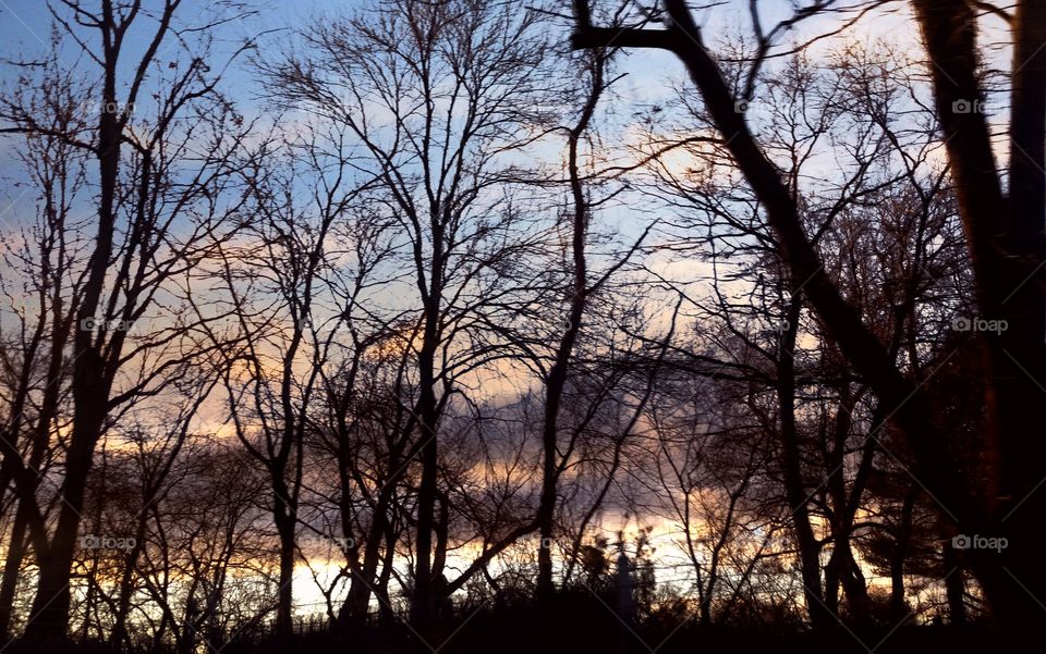 Sunset in Brookline