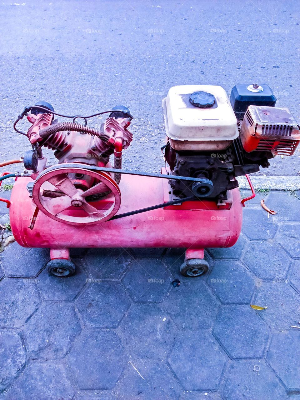 workshop tools, diesel compressor