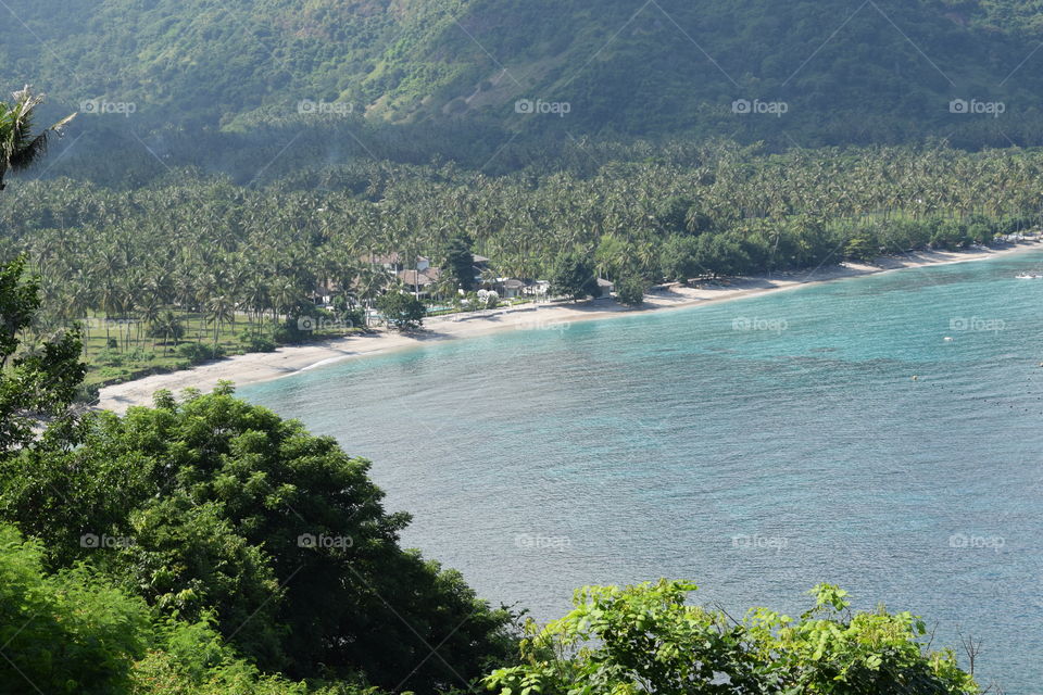 natural beach of lombok