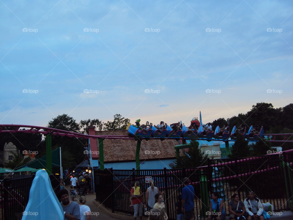 a day at the amusement park