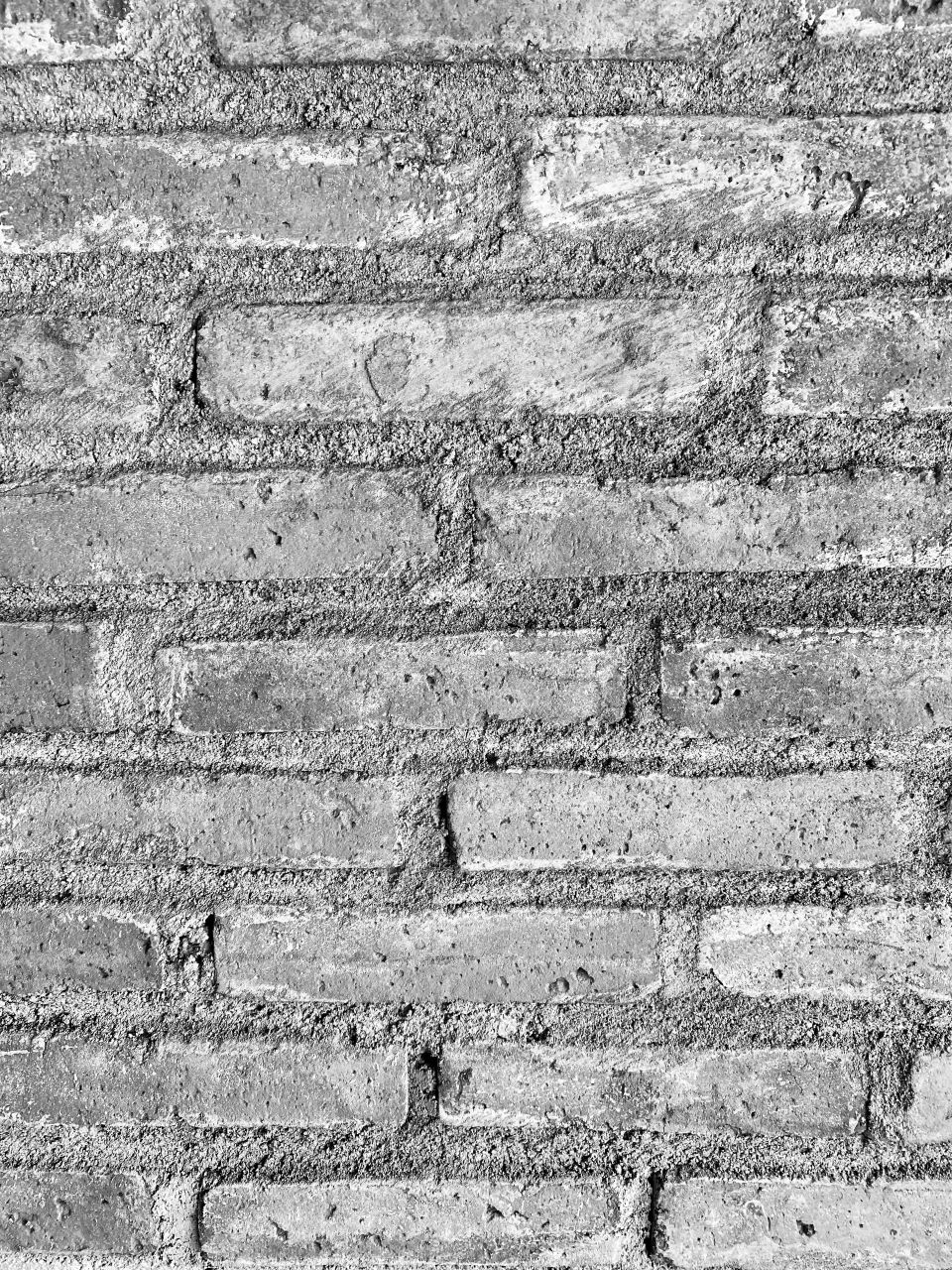 Grey brick wall texture for background 