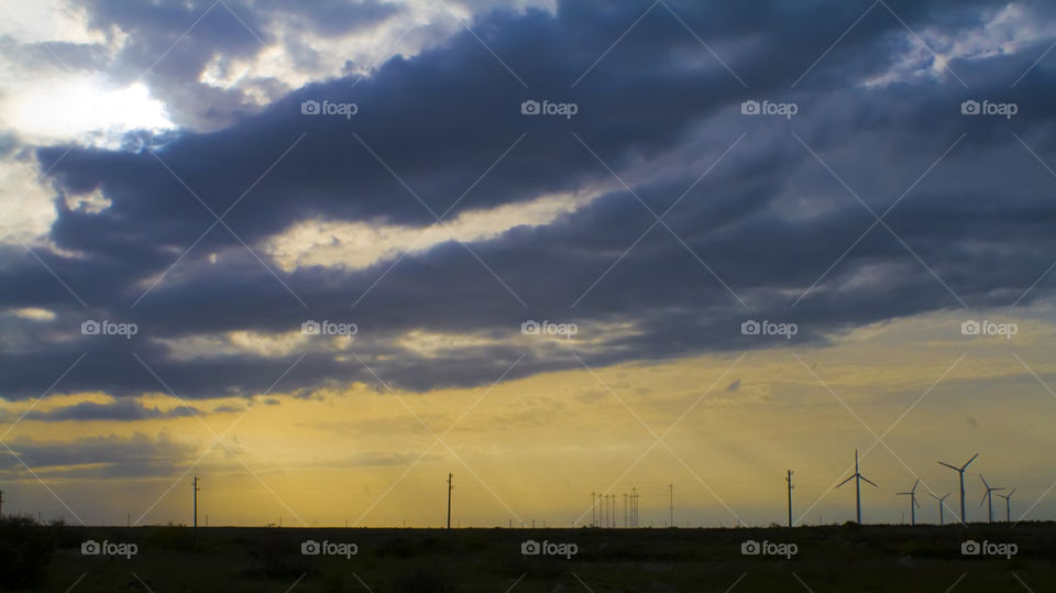 Sky sunset clouds