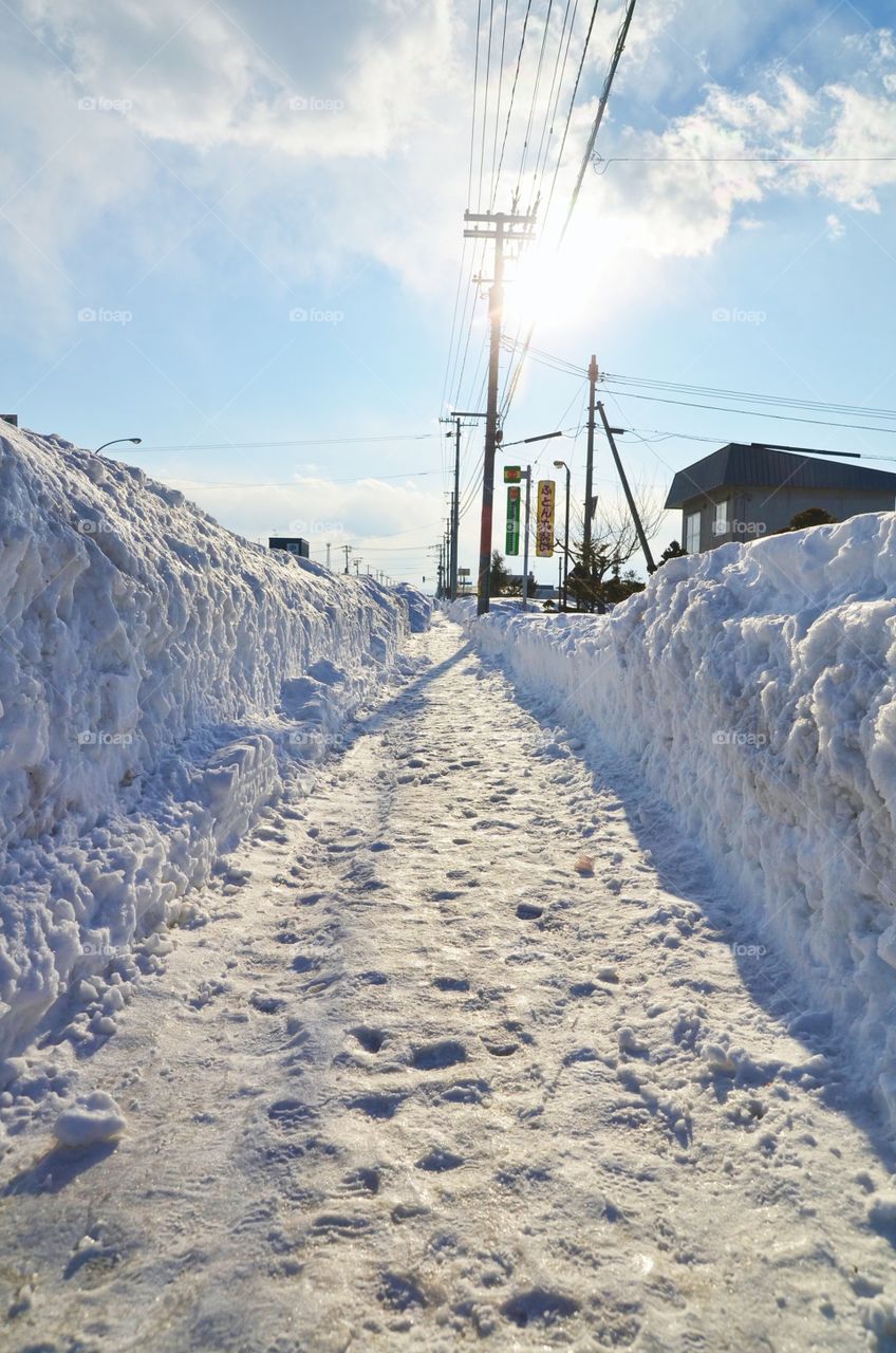 A Snowy Path
