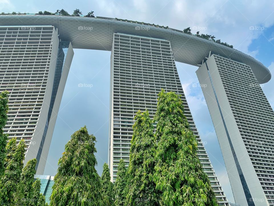 Marina Bay Sands hotel in Singapore 