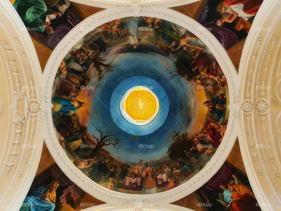 fresco of a dome