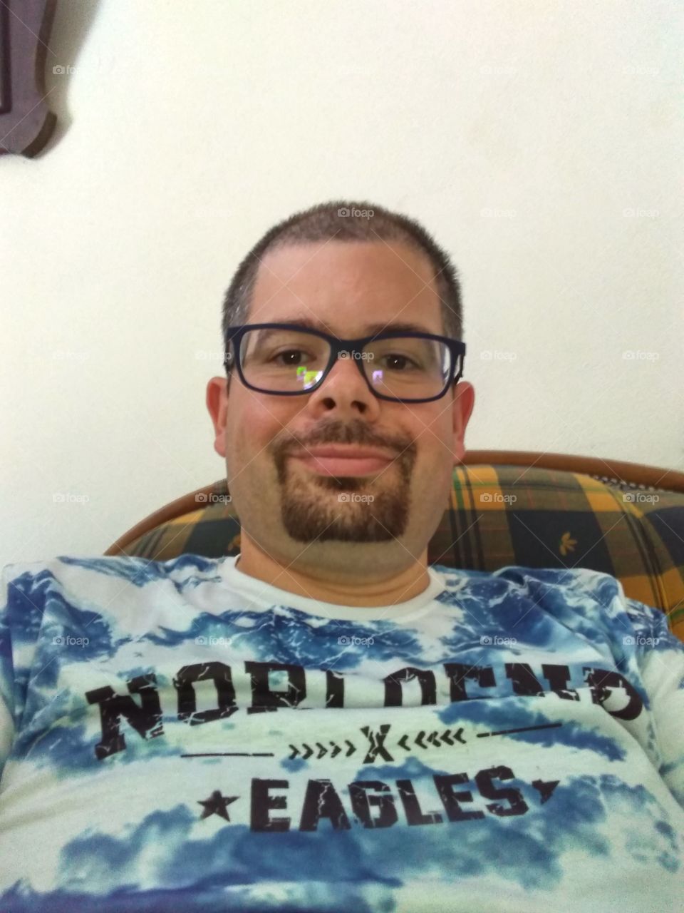 Eu e o meu novo visual