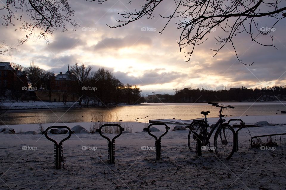 Winter I Stockholm, Sweden 