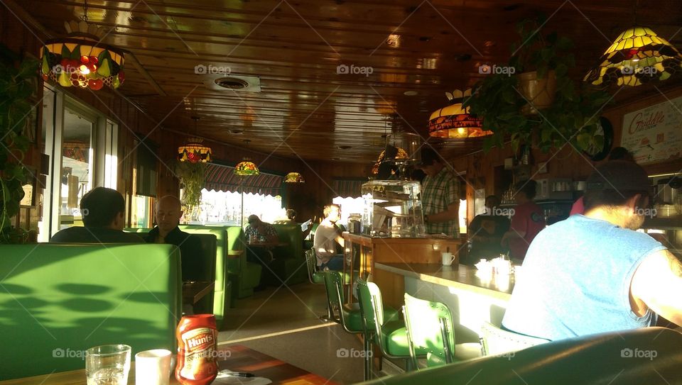 Dinner in the Morning Sun