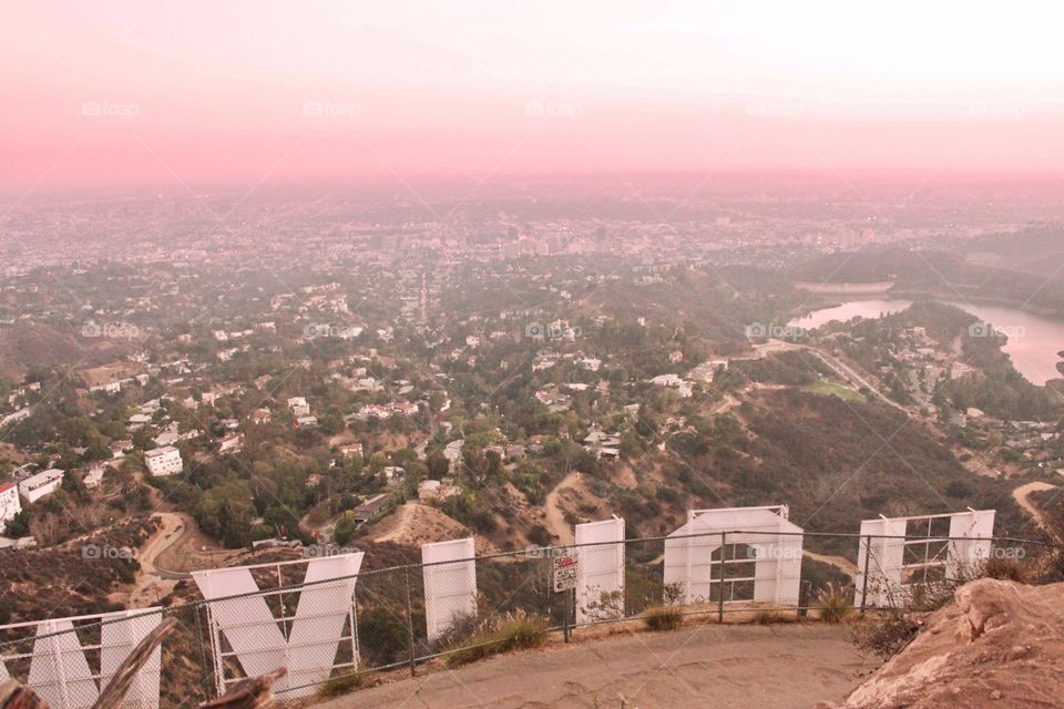 Hollywood sign