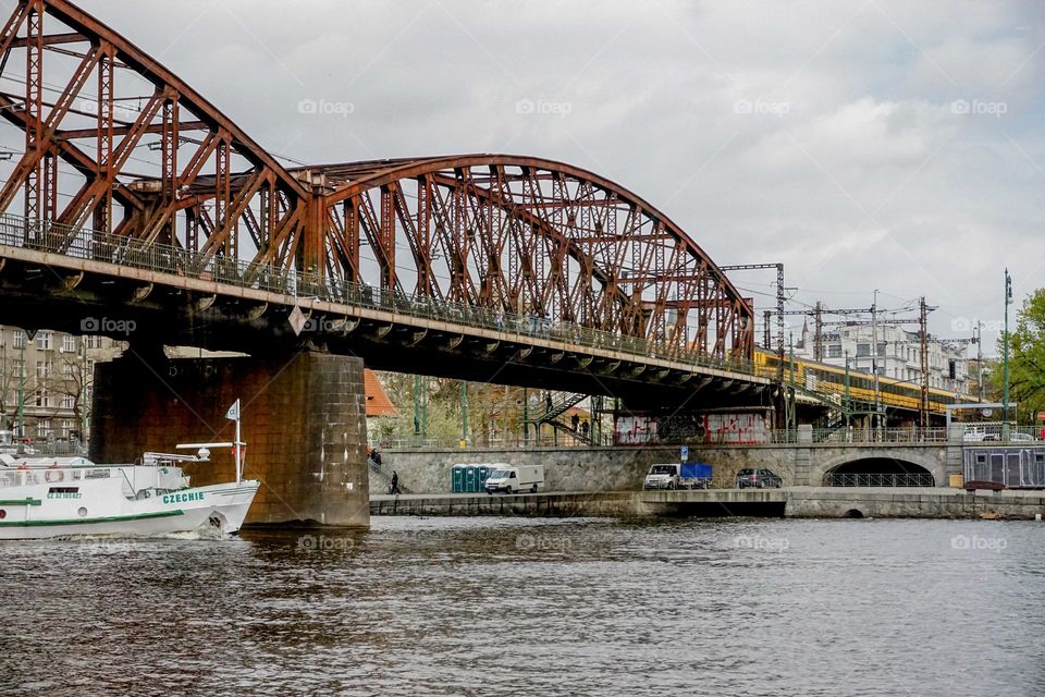 A bridge in Prague 