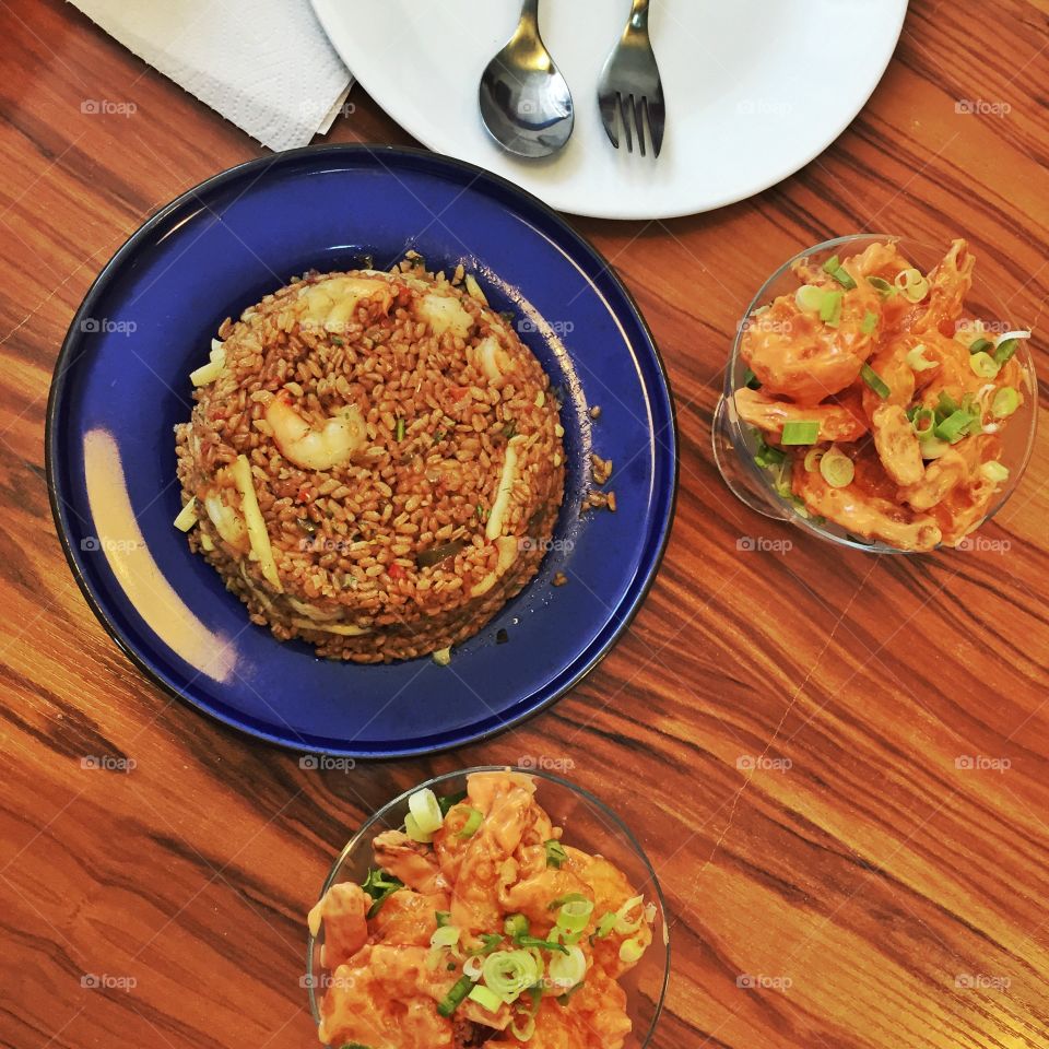 Boomboom shrimp & seafood rice