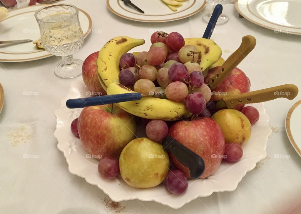 Fruit plate