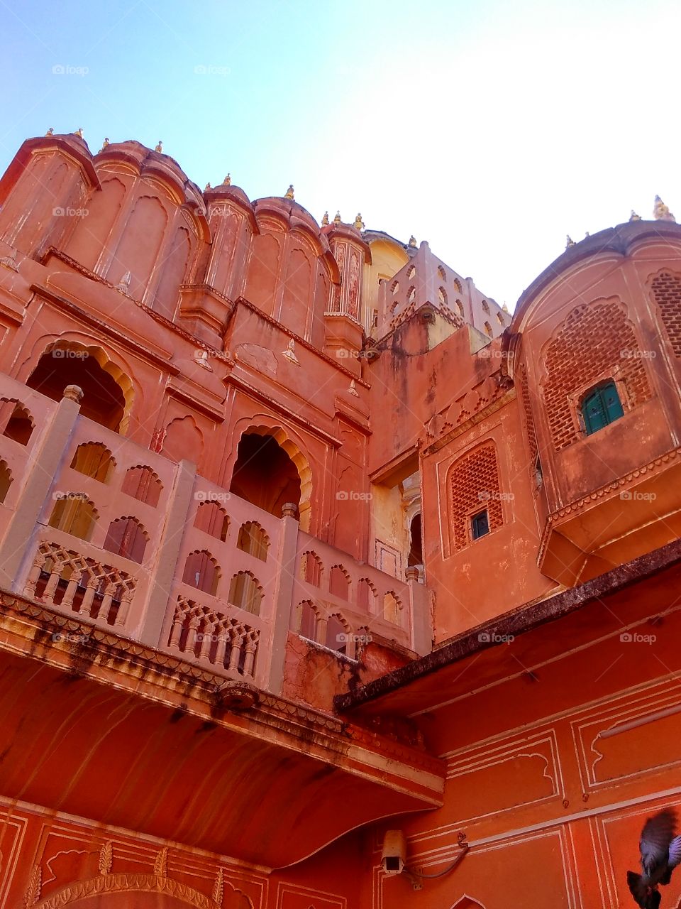 interior of Hawa Mahal