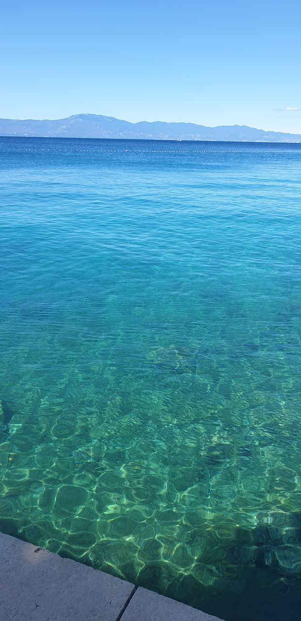 clear sea