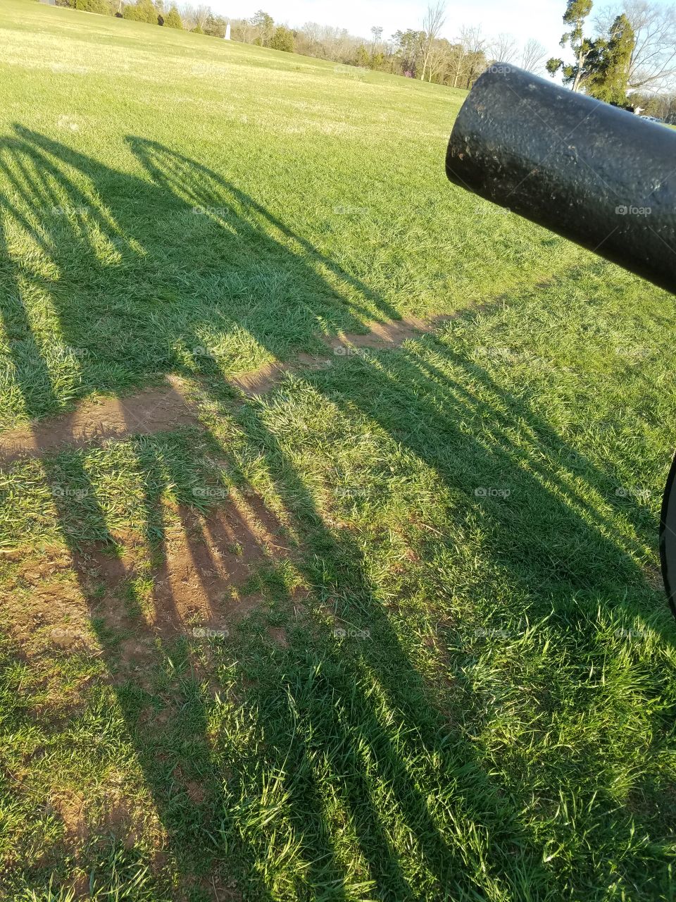 Cannon shadow