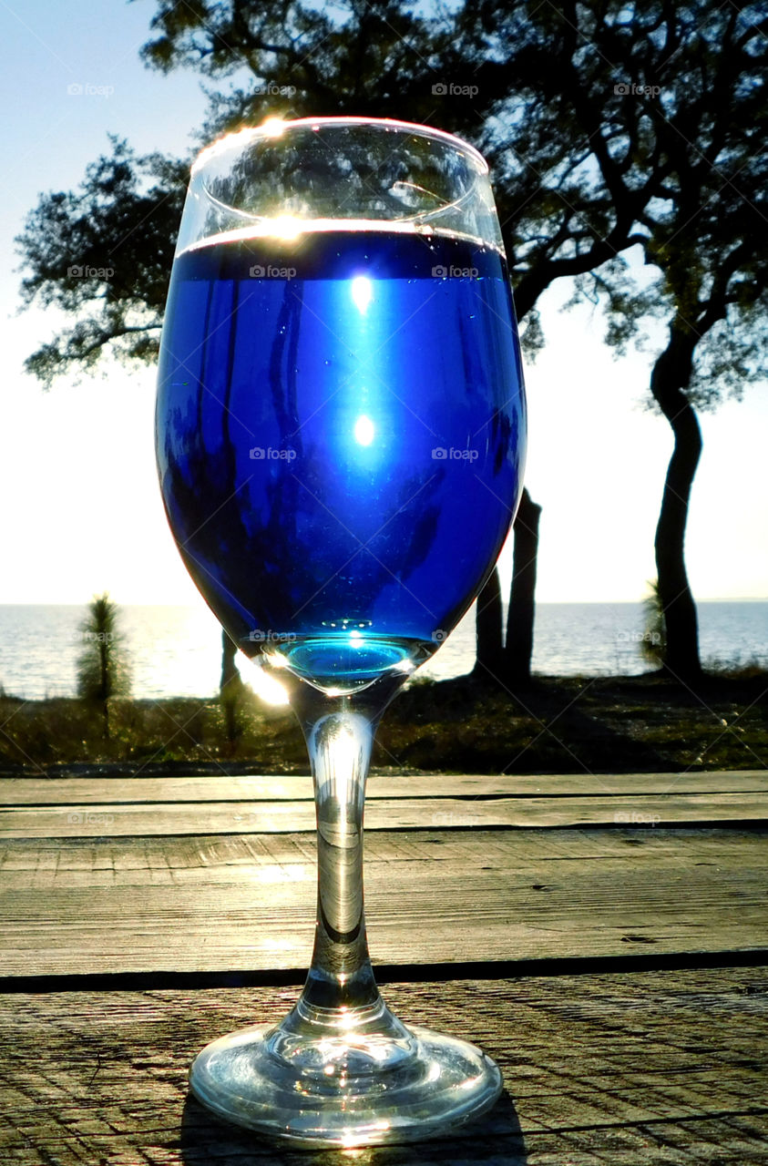 Playing with light! The lights were so bright that objects at the right height, in the right light,at the right time, make everything extraordinary!