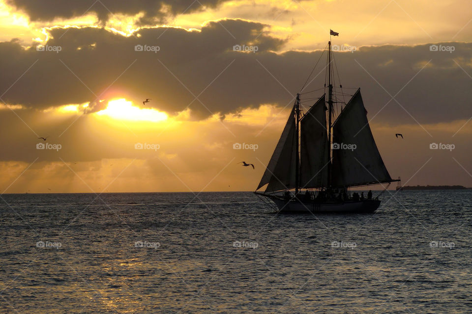 sunset sail key west by heartmate