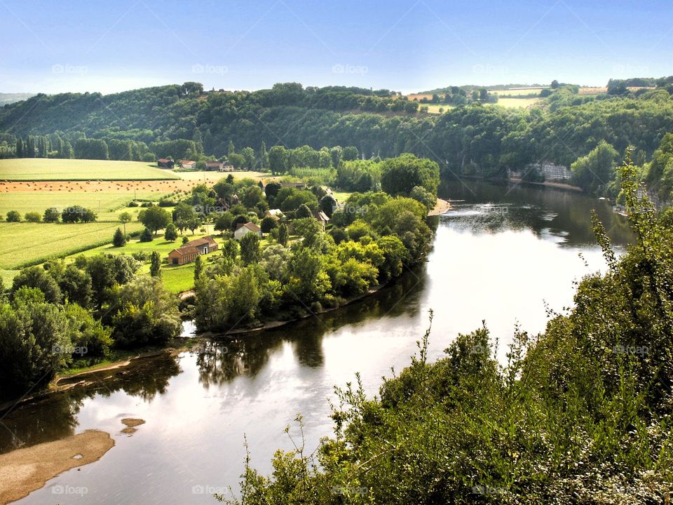 River. Dordogne 