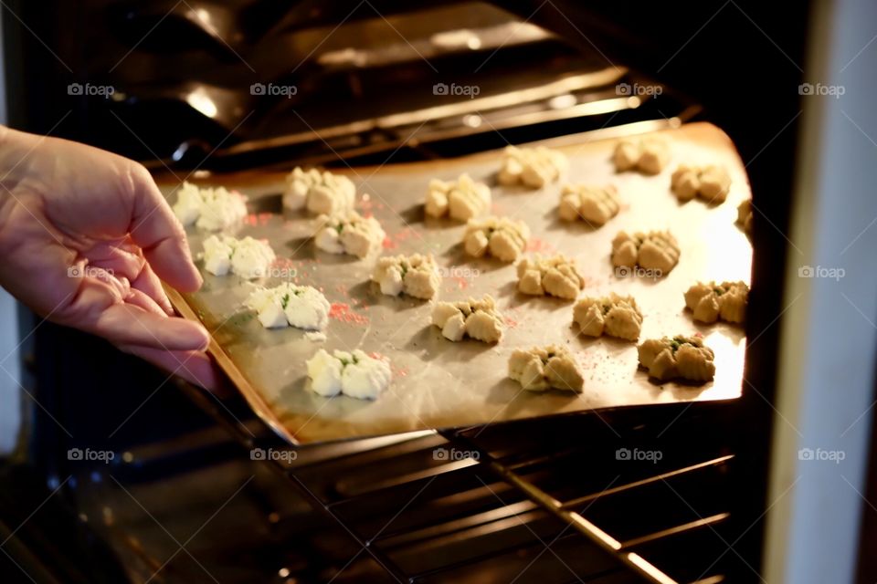 Preparing Snacks For Santa 