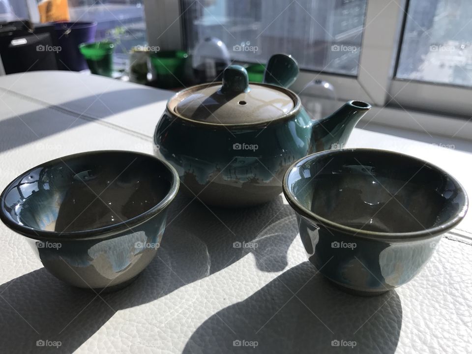 Japanese tea set