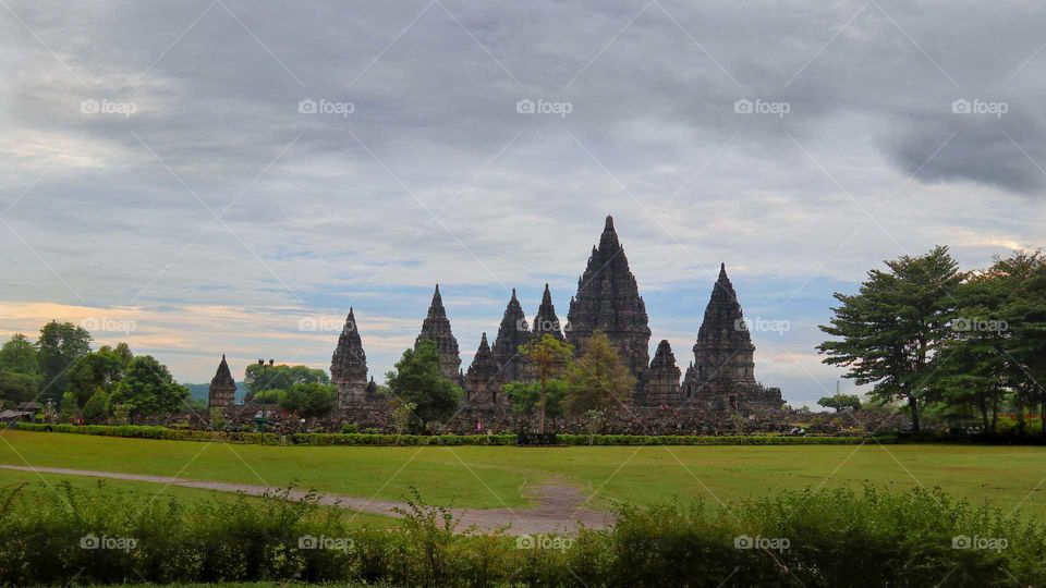 Prambanan temple at yogyakarta Indonesia