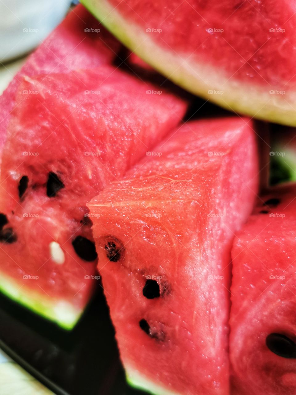 Fruits berry view bio fresh yummy healthy honey yummy fresh day fruits served table eco vegan juicy view Red melon waterful water