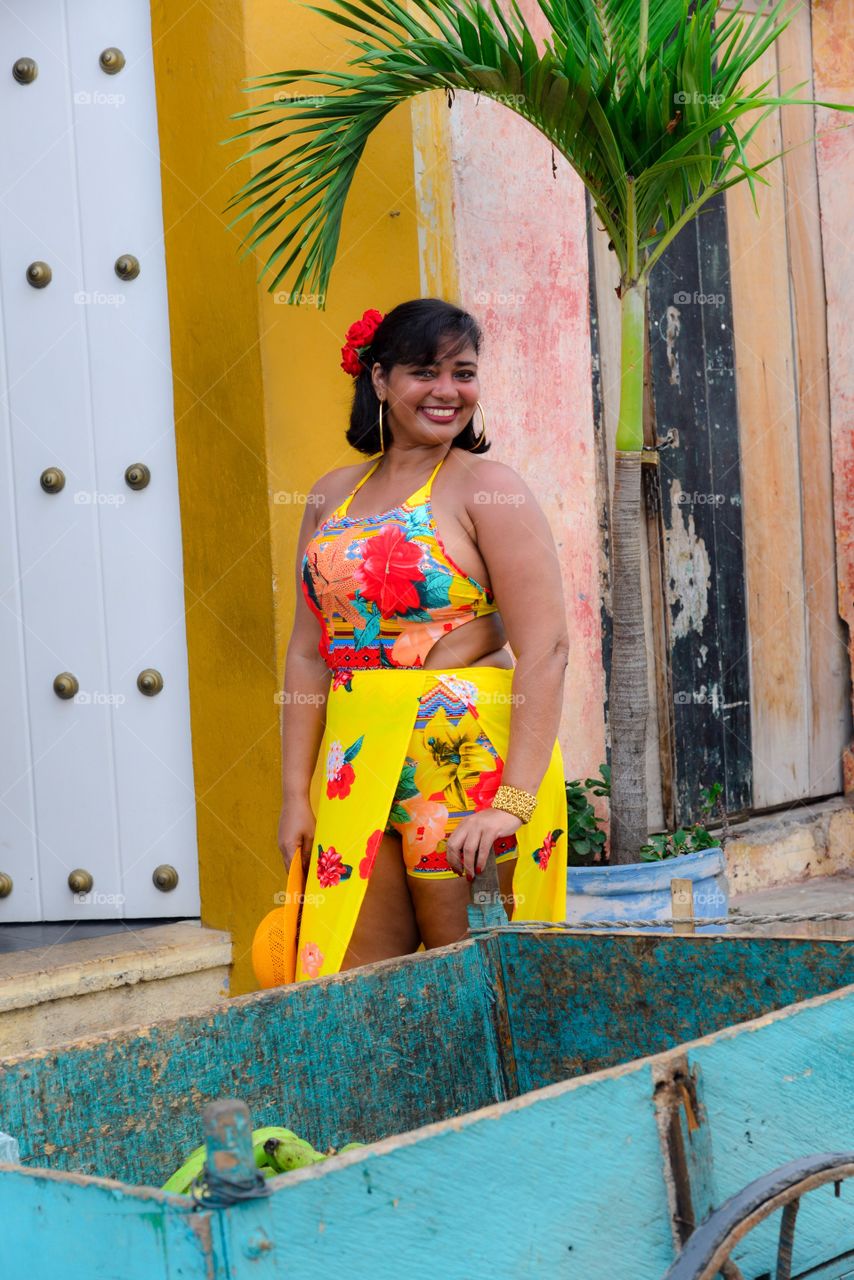 Modelando em Cartagena de Índias 