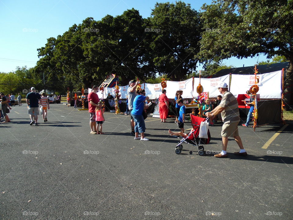 Oct festival 2015. This is a picture of some games being played at the Oct festival 2015.