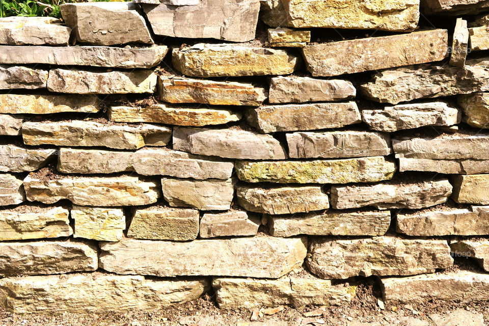 limestone wall fullframe background.