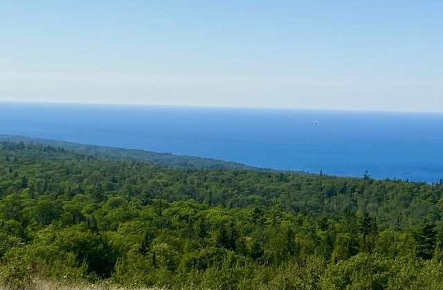 Mountain View in Copper Harbor Michigan overlooking Lake Superior