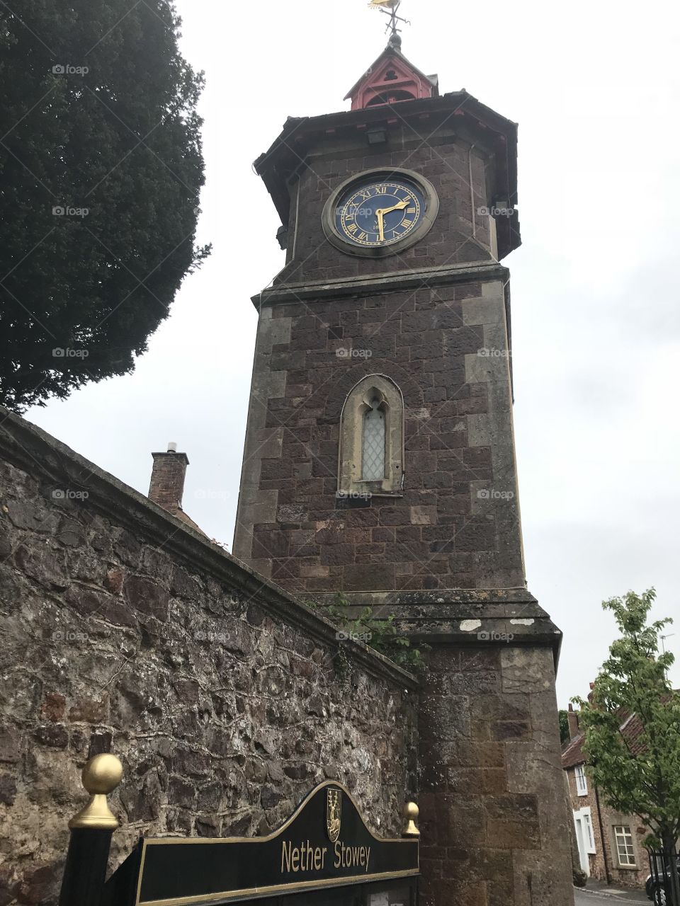 This clock is a central feature of the small village of Nether Stowey in Somerset and that gives it its gravitas.