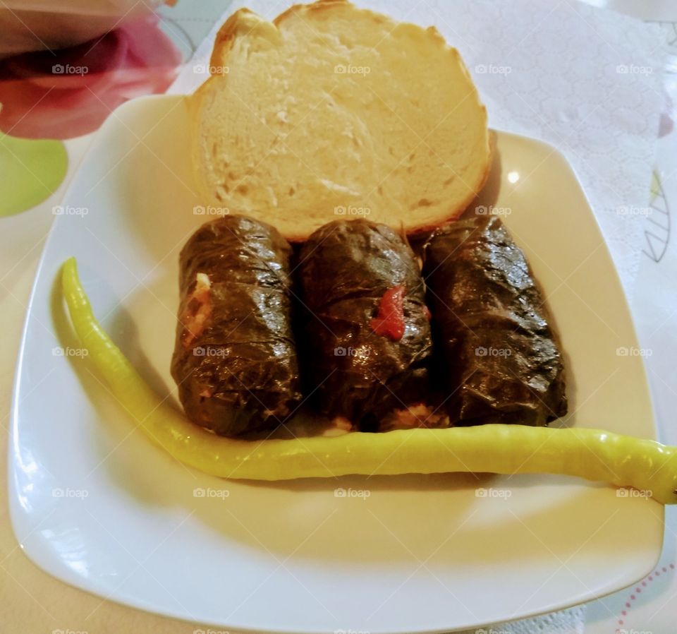 Romanian traditional food... sarmale