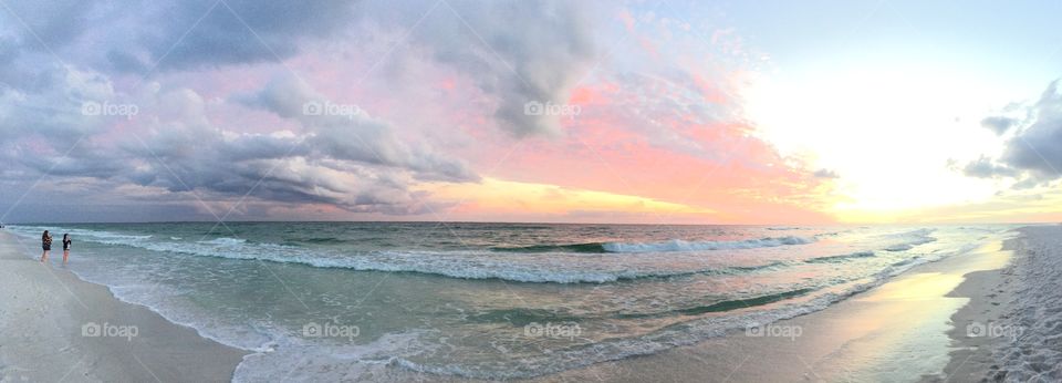 Sunset on Okaloosa Island, FL