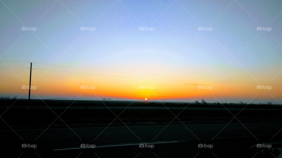 Filtered Indiana Sunrise