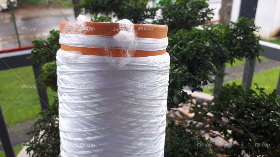 Man made fiber manufactured using recycled plastic bottles