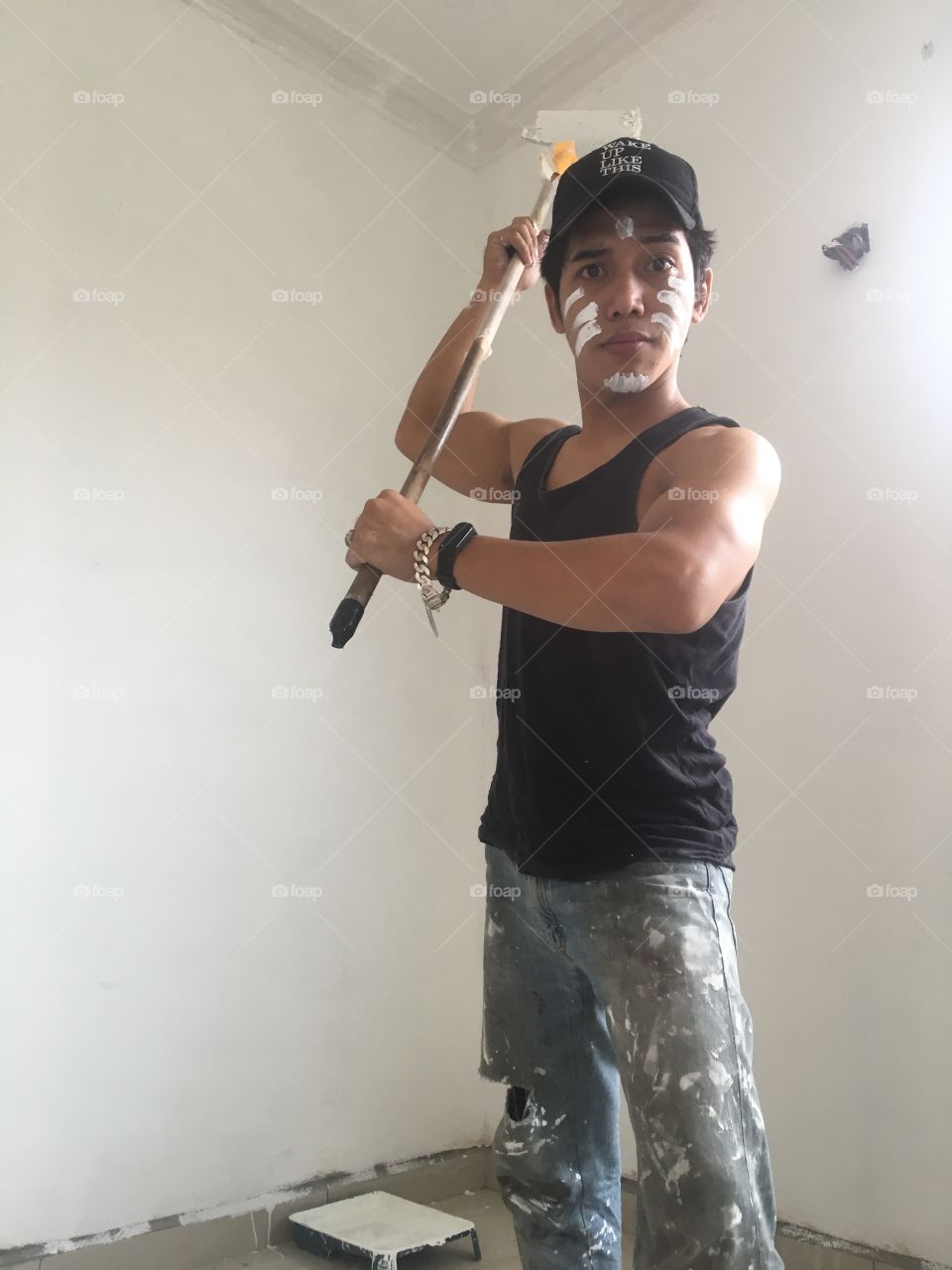 painting under code my new house 