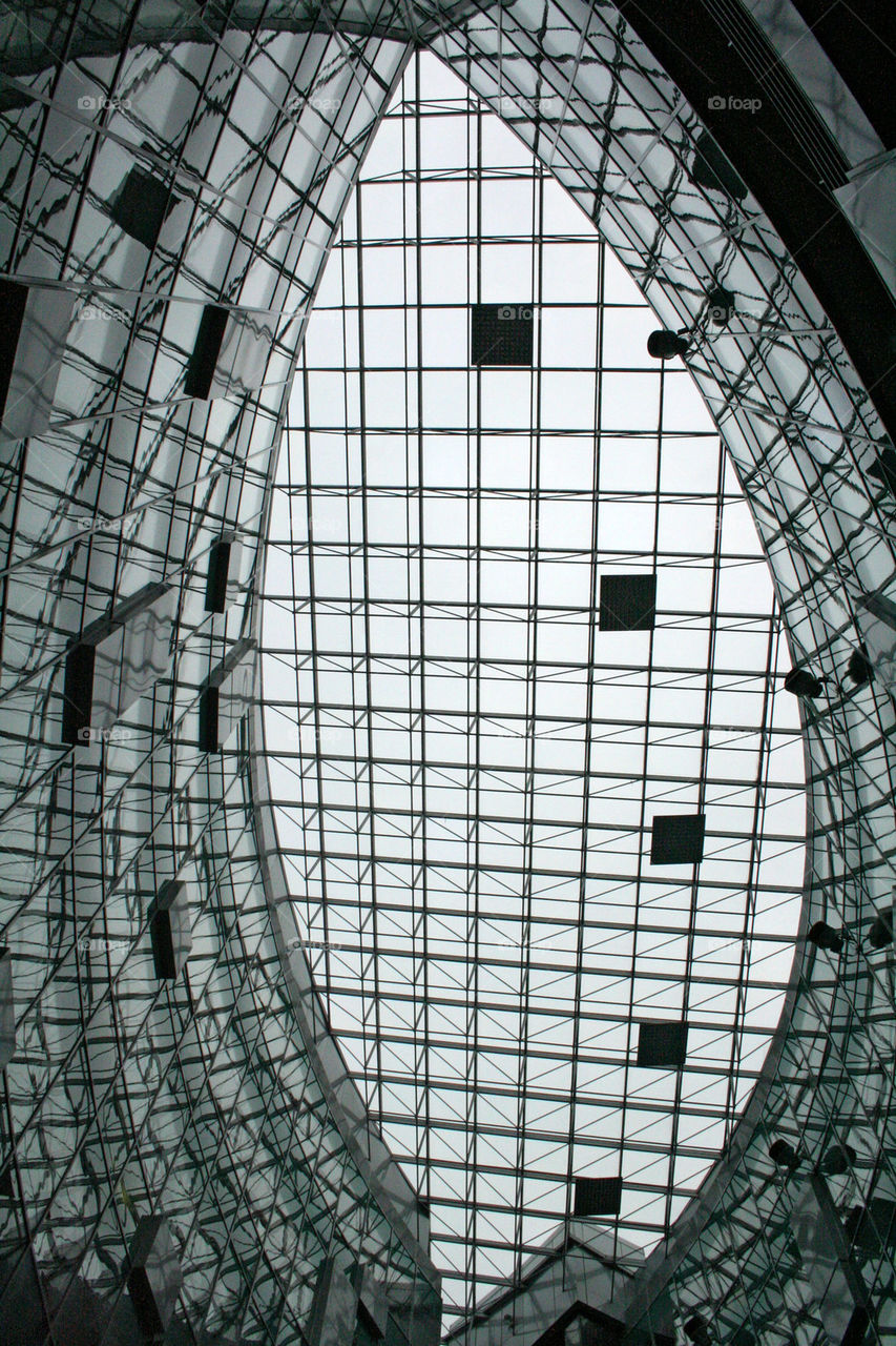 glass building