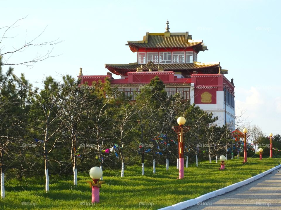 Republic of Kalmykia Temple