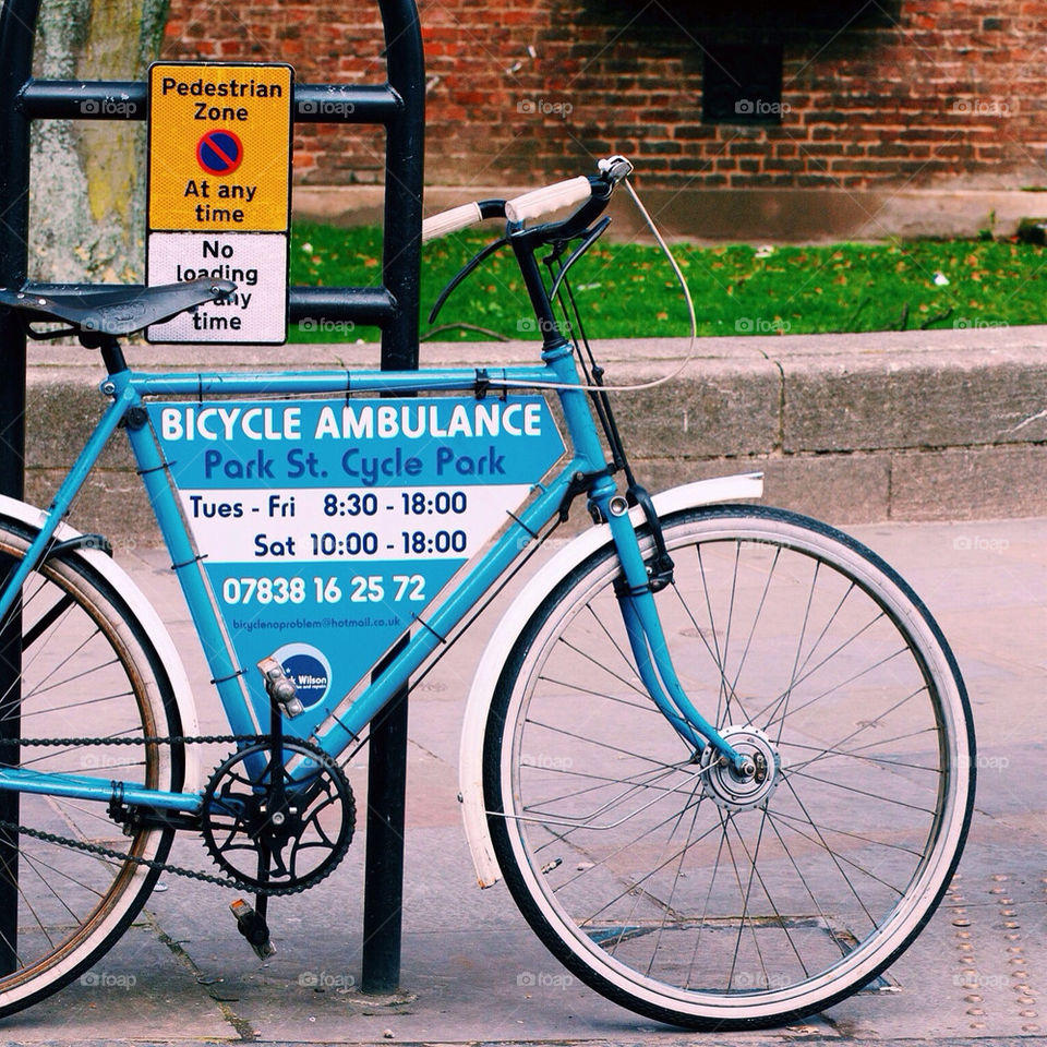 Ambulance bike?