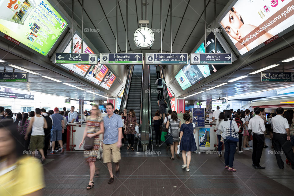 BTS public train station 